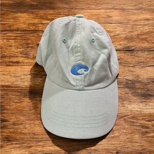 Costa Cap Hat Adult Adjustable 100% Cotton Mint Green